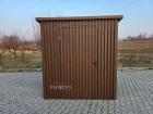 Blechgarage Schuppen Lagerraum Gartenbox Gartenhaus Gerätehaus